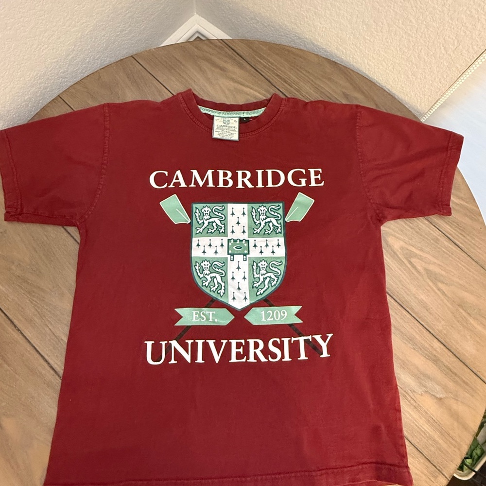 Cambridge University Red T-Shirt